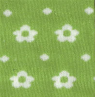 TUBOLARE FIORI 30X8 CM – VERDE CHIARO/BIANCO