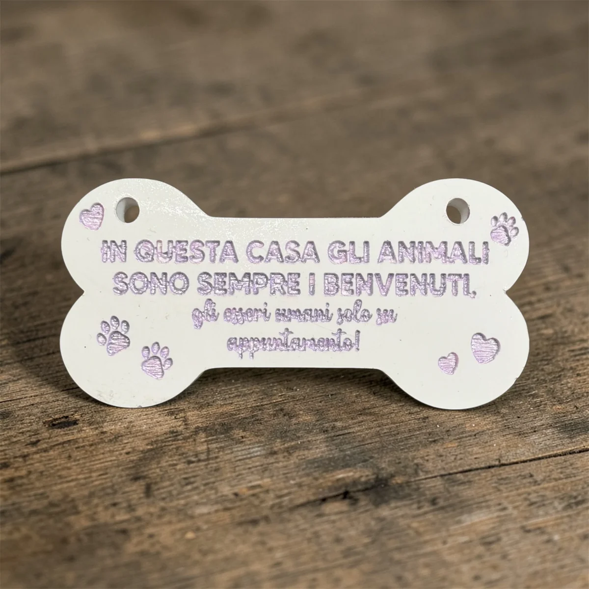 Stampo targa “Osso”